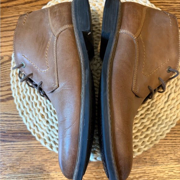 Men\'s Brown Leather Boots rockport 8,5 main image 4